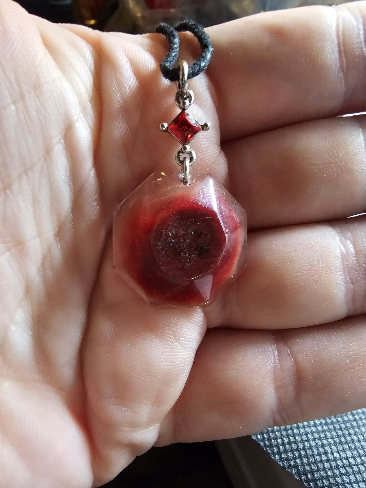 Heart's Blood Pendants