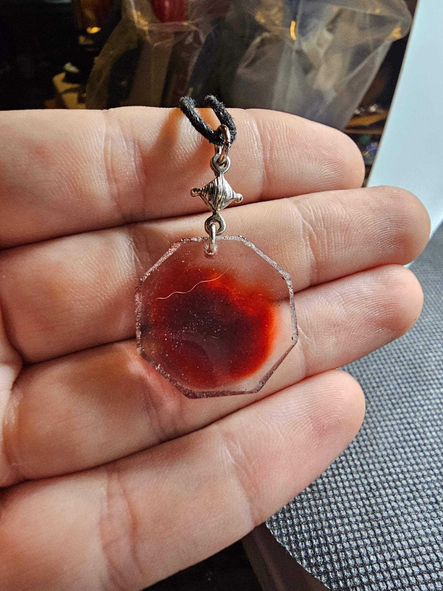 Heart's Blood Pendants