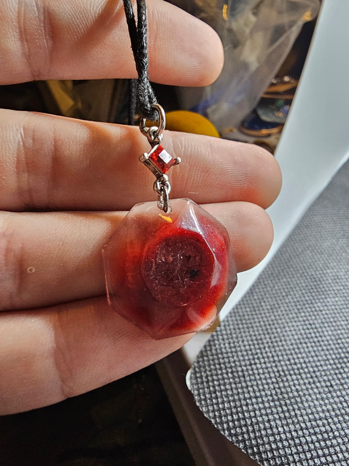 Heart's Blood Pendants